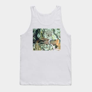 Spotted Lobster at night Tank Top